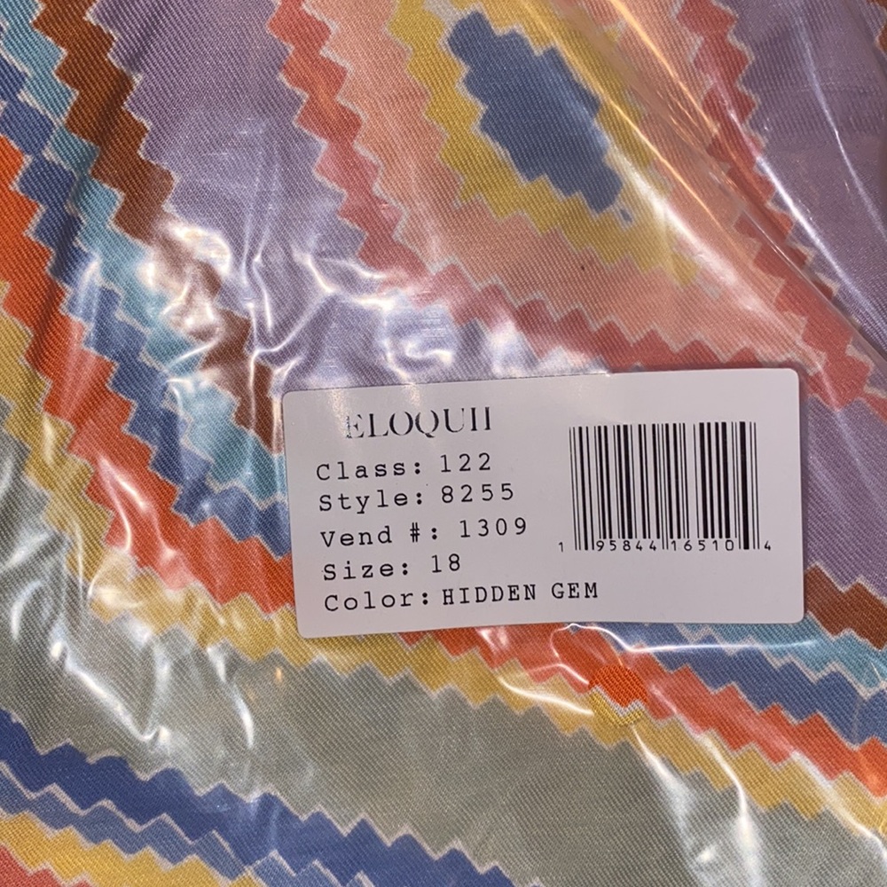 NWT ELOQUII Long Halter Slip Dress - Hidden Gem - Picture 10 of 10